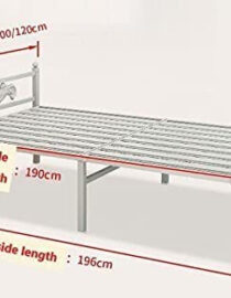 Folding Steel Bed, Heavy Duty Steel